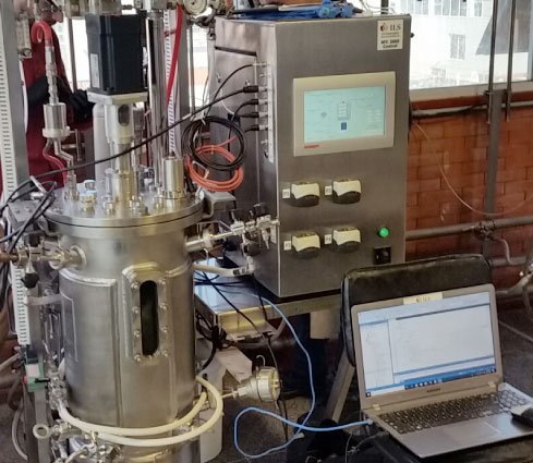 Replacement bioreactor control system for stainless steel fermenter