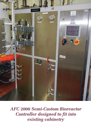 AFC 2000 custom bioreactor process control equipment