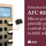 AFC 928 bioreactor controller launch micro pumps
