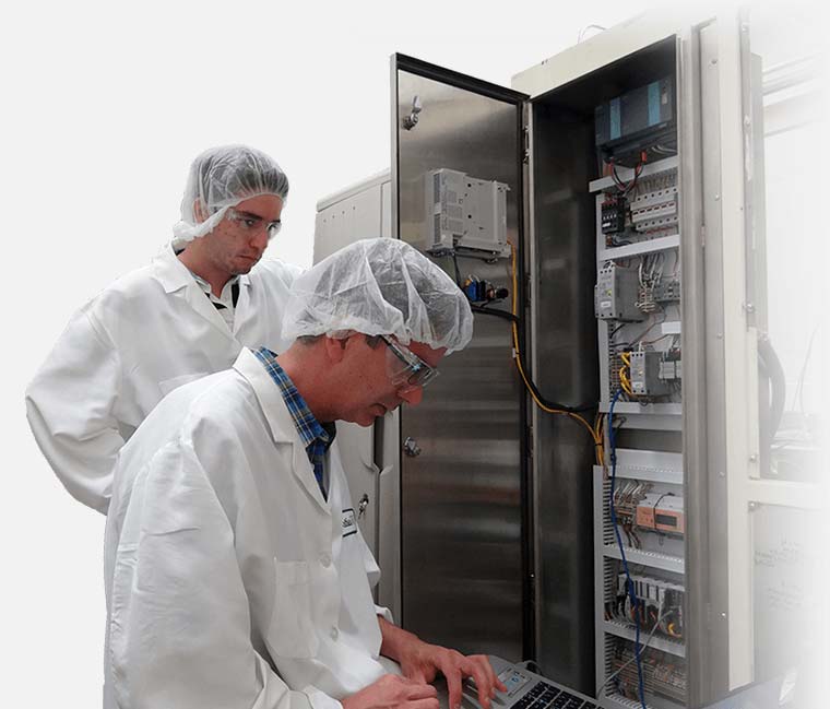Bioreactor control system custom cabinet build with ILS team