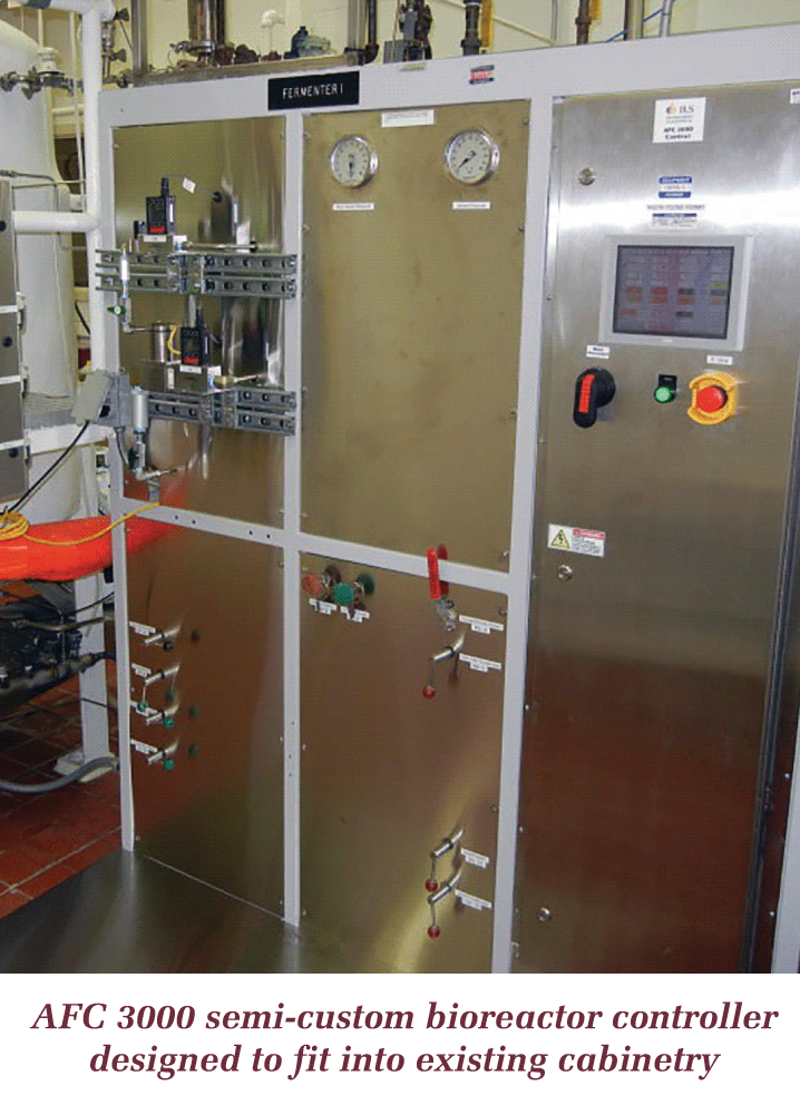 AFC 3000 Semi-custom bioreactor controller designed to fit existing cabinetry